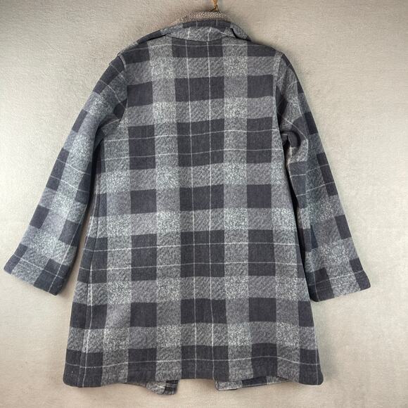 Denim & Company Women’s Medium Blue/Gray Polyester Jacket - Picture 2 of 5